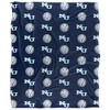 Northwood University Logo Pattern Silky Touch Blanket White 50x60 - 2 of 4