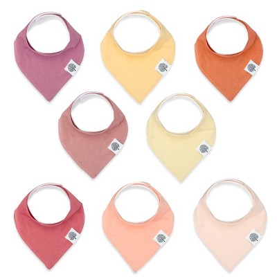 Image of Parker Baby Co. 8 Pack Bandana Drool Bibs - Vail Set