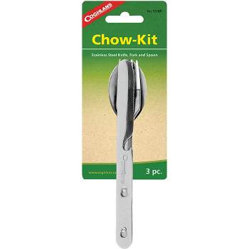 Coghlan's 3-Piece Stainless Steel Cutlery Chow Kit