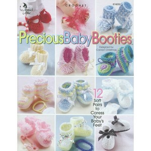 Precious Baby Booties - (Annie's Attic: Crochet) by  Deborah Hamburg (Paperback) - 1 of 1