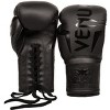 Venum Elite Long Cuff Attached Thumb Lace Up Boxing Gloves - 2 of 4