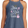 Women's - Disney Princess - This Girl Can Graphic High Neck Tank - 2 of 3