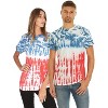 DARESAY Long Sleeve Tie Dye T-Shirt, For Men, Women And Teens (Up to 5XL) - 2 of 4