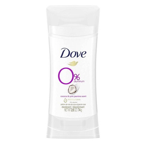 Dove 0% Aluminum Coconut & Pink Jasmine Deodorant Stick - 2.6oz - image 1 of 4