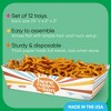 Big Dot of Happiness Here Comes the Son Party Paper Food Trays, Disposable Food Boats Double-Sided Holders for Nachos, Hot Dogs, French Fries - 12 Ct - 3 of 4