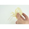 Jellyfish, Yellow, Common, Sea jellies, Subphylum Medusozoa, Very Nice Rubber Design, Hand Painted, Model, Realistic, Toys, 5 Inches. CH1040 BB218 - 2 of 4