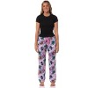 Grateful Dead Women's Dancing Bears Tie-Dye Sleep Pajama Pants Elastic Waist - 2 of 4