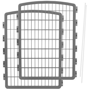 IRIS USA 2 Add on Panels for 24/34"H Pet Playpen - 1 of 4