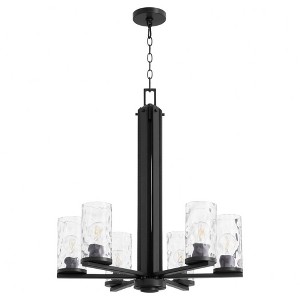 Quorum Lighting Steinway 6 - Light Chandelier in  Matte Black - 1 of 1