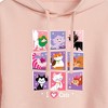 Women's - Disney - Cats & Dogs Cropped Graphic Hoodie - 2 of 3