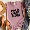 Simply Sage Market S.W.Smiley I'm A Cool Mom Smiley Face Short Sleeve Tee - 3 of 4