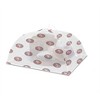 NFL San Francisco 49ers 2pk Repeat Logo Food Covers - 2 of 3