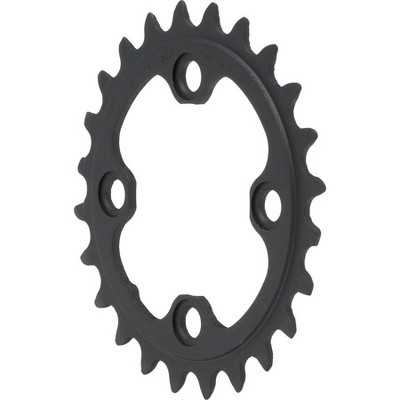 Shimano XT M770 10-Speed Chainring - Tooth Count: 24 Chainring BCD: 64