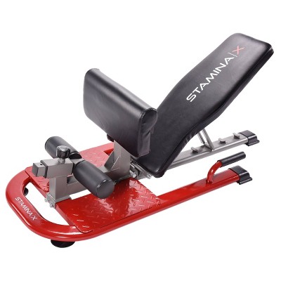 Stamina 4-in-1 Strength Training Station - Red