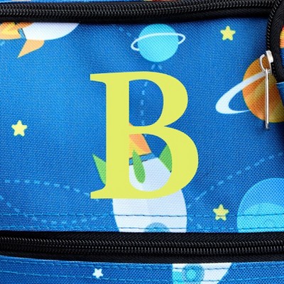 The Lakeside Collection 3-Pc. Kid's Monogrammed Space-Themed Luggage Sets