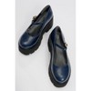 Linley Navy Platform Loafer (Women) | Prologue Shoes - 4 of 4