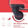 Whisen 4-Piece Set(16/20/24/28 in.) Luggage Sets ABS Lightweight Suitcase with TSA Lock and Rotating Wheels - 4 of 4