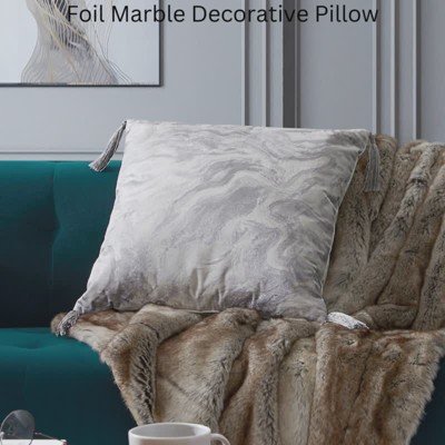 Marble 18 Round Pillow — Creative Endeavors KS