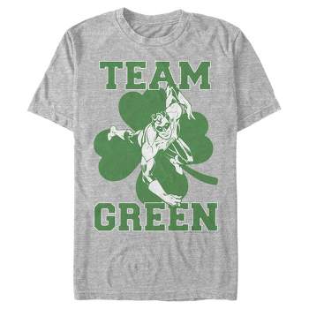 Dc Comics Green Lantern Logo Men\'s Green T-shirt Tee Shirt-small : Target