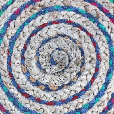 WyndenHall Mattise Round Pouf