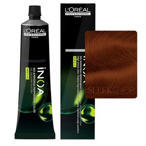 L'Oreal Pro iNOA Coloration Ammonia-Free Permanent Hair Color Dye  - Multicolored Loreal Haircolor Cream - 1 of 3