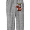 Naruto Smiling Naruto Character Youth Athletic Gray Graphic Jogger Pants - image 2 of 2