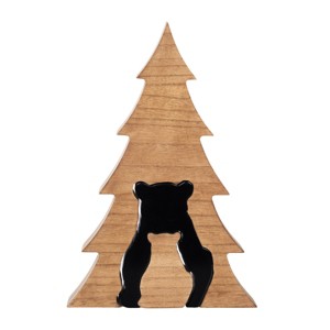 Gallerie II Tree & Bear Wooden Puzzle Figurine - 1 of 4