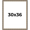 PosterPalooza | Ornate Silver Picture Frame - UV Acrylic, Foam Board Backing, Hanging Hardware - 2 of 4
