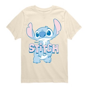 Boys' - Disney - Stitch Pastel Oversized Short Sleeve Graphic T-Shirt - 1 of 3