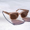 WMP Eyewear Classic Women Rectangular Polarized Sunglasses - 3 of 4