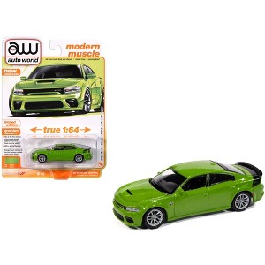 Auto World 1:64 2023 Dodge Charger Swinger R/T Scat Pack  - Sublime Limited Edition - 1 of 3