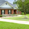 Tangkula 80" x 39" Vinyl Picket Fence 2 No Dig Fence Panels for Soft Ground White - 2 of 4