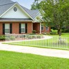 Tangkula 80" x 39" Vinyl Picket Fence 2 No Dig Fence Panels for Soft Ground White - image 2 of 4