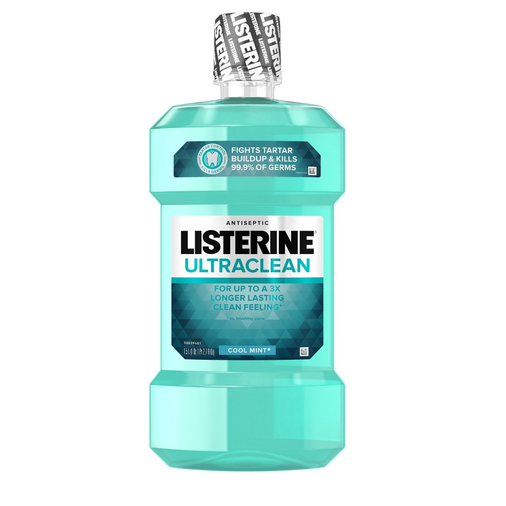 UPC 312547422666 product image for Listerine Ultraclean Cool Mint Antiseptic Mouthwash Oral Care - 1.5L | upcitemdb.com