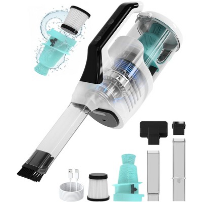 HONGGE Cordless Handheld Vacuum Cleaner 8000Pa Strong Suction, Washable HEPA Filter, Type-C Fast Charging, for Car & Home Cleaning