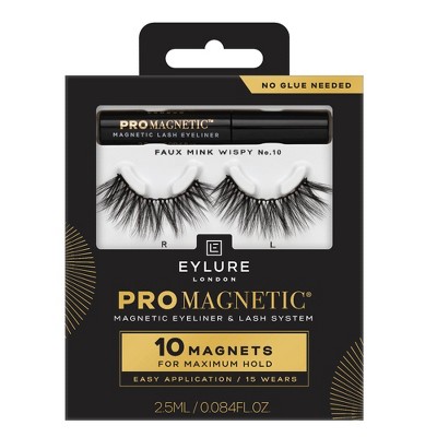 Eylure ProMagnetic 10 Magnet False Eyelashes Faux Mink Wispy - 1pr