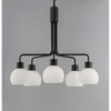 Maxim Lighting Coraline 5 - Light Chandelier in  Black - 3 of 4