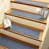 WaterHog 8.5"x30" Set of 4 Ellipse Indoor/Outdoor Stair Treads Door Mats - 2 of 4