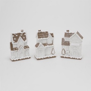 Gerson - Gingerbread House - Table Decor - 6 in. - Case of 12 - 1 of 1