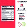 Type Zero Nitric Oxide Boosting Pre-Workout (21 Servings, Cherry Limeade) - 2 of 4