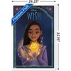 Trends International Disney Wish - Asha & Star Framed Wall Poster Prints - 3 of 4