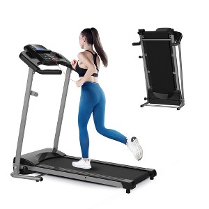 Foldable Electric Treadmill 2.5HP Motorized Running Machine with 12 Perset Programs 265LBS Weight Capacity Walking Jogging Treadmill - 1 of 4