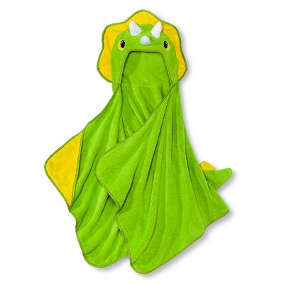 dino hooded towel