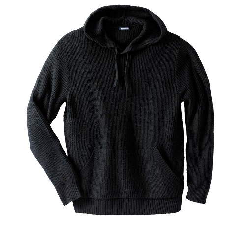 Knit sweater hoodie men's hot sale