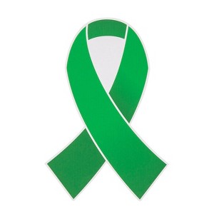 Fun Express Bulk 50 Pc. Green Ribbon Cutouts - 1 of 2