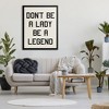 Stupell Industries Lady Legend Phrase, 48" x 36" - 2 of 4