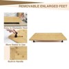 GustoWave Large Bamboo Cutting Boards, Noodle Board Stove Cover with Adjustable Legs for RVs, Kitchens, Camping - 3 of 4