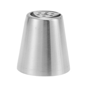 Unique Bargains Piping Tip 304 Stainless Steel Silver Tone 0.98"x1.46"x1.65" 1 Pcs - 1 of 3