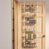 LunaLulinlk 6-Tier Over the Door Pantry Organizer, Heavy-Duty Metal with 6 Baskets, Hanging Storage and Organization for Kitchen, Spice Rack - 3 of 4