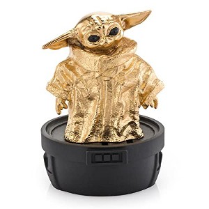 Royal Selangor Hand Finished Star Wars Collection Pewter Limited Edition Gilt Grogu Statue Figurine Gift - 1 of 4